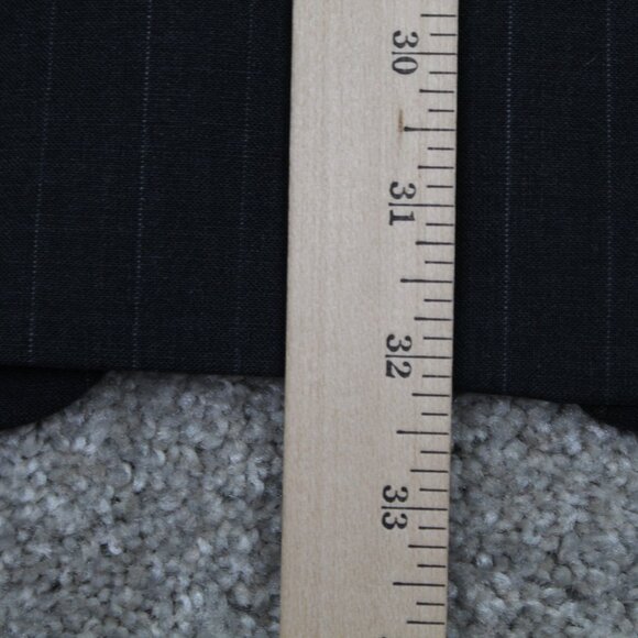 Brooks Brothers Stretch Sports Jacket Mens 44R Blue Wool Blend 2 Button Blazer - Picture 14 of 14